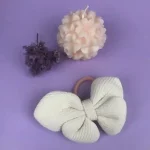 کش مو پاپیون پارچه ای