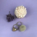 کش مو تا به تا جفتی با قلب و پوم پوم