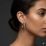 گوشواره حلقه ای ضخیم
