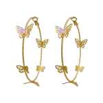 گوشواره حلقه‌ای پروانه