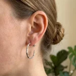 گوشواره استیل تراش‌دار