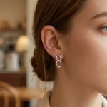 گوشواره میخی استیل