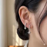 گوشواره مینیمال آویز
