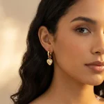 گوشواره آویزدار قلب