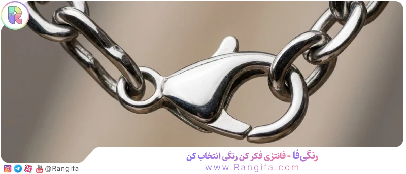 نمای نزدیک از کیفیت استیل ضد حساسیت 316L