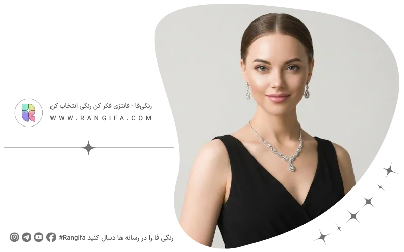 تصویر شاخص ست کردن اکسسوری با لباس مجلسی