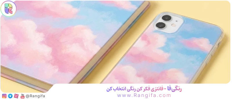  لوازم تحریر با طرح ابر رویایی و نقاشی‌طور