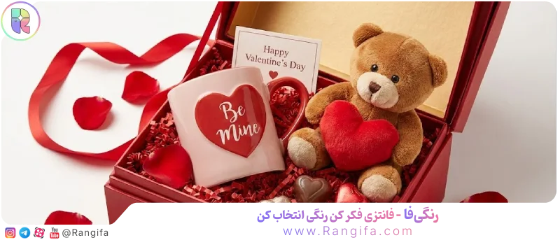  پک هدیه ولنتاین با تم عاشقانه